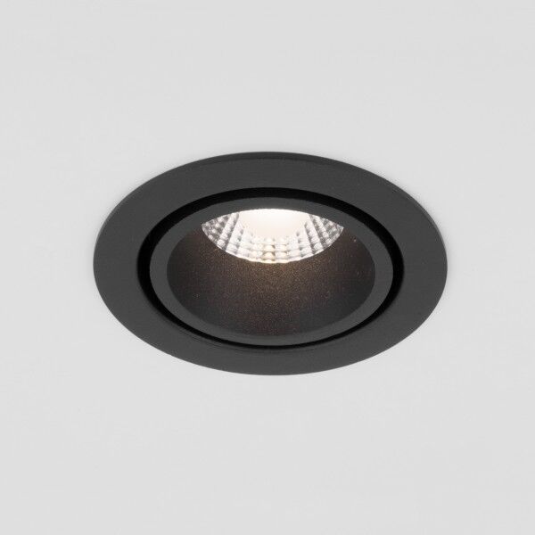 Встраиваемый светодиодный светильник Nulla 7W 3000K черный 15267/LED