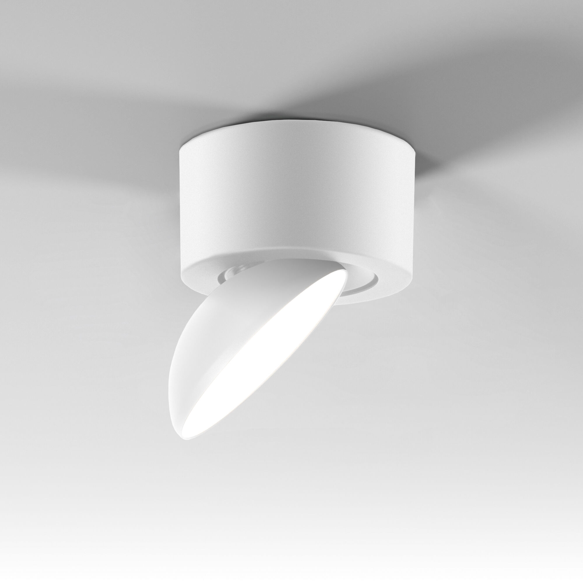 Светильник накладной светодиодный Smooth белый 25053/LED