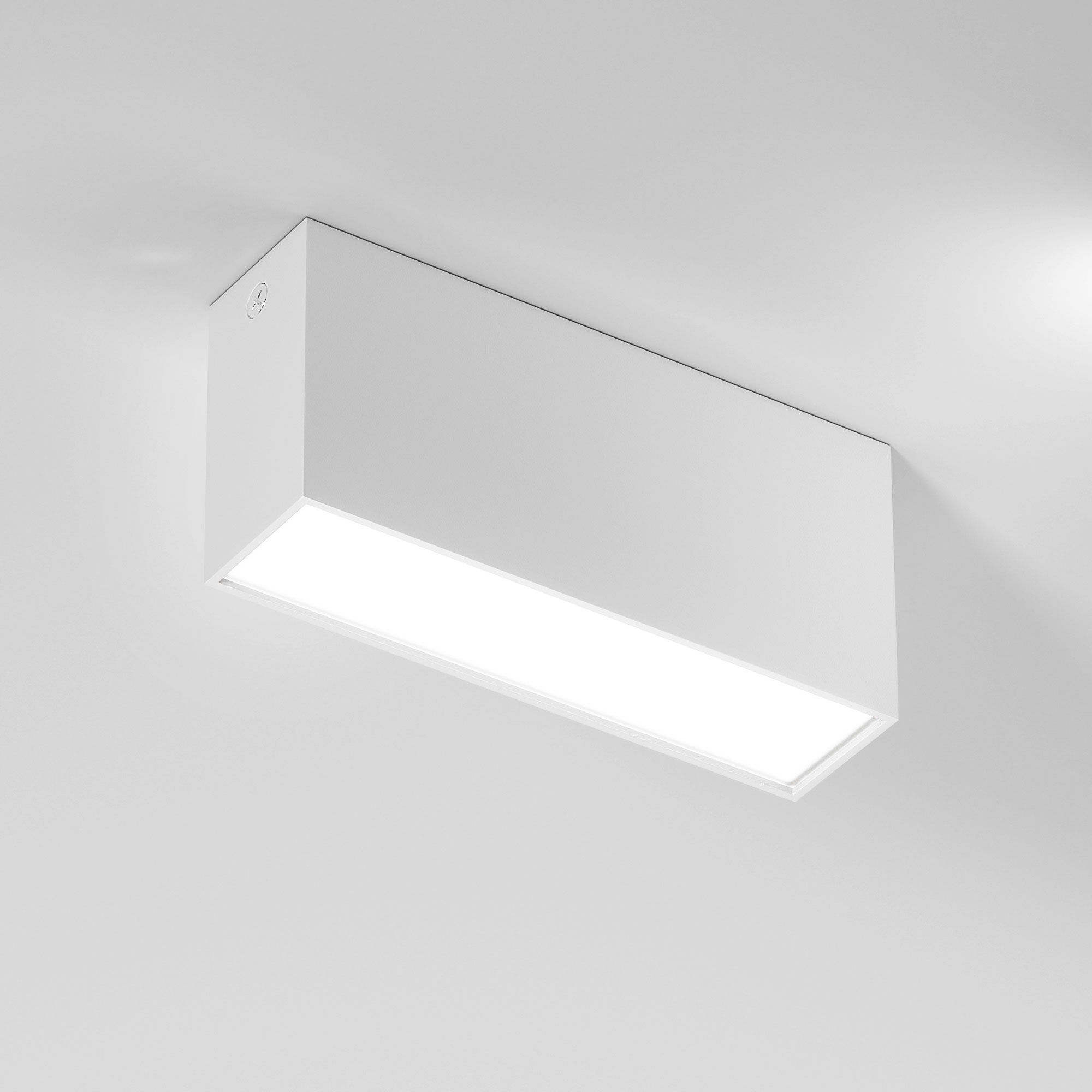 Светильник потолочный светодиодный 10W 4000K белый Block 25109/LED
