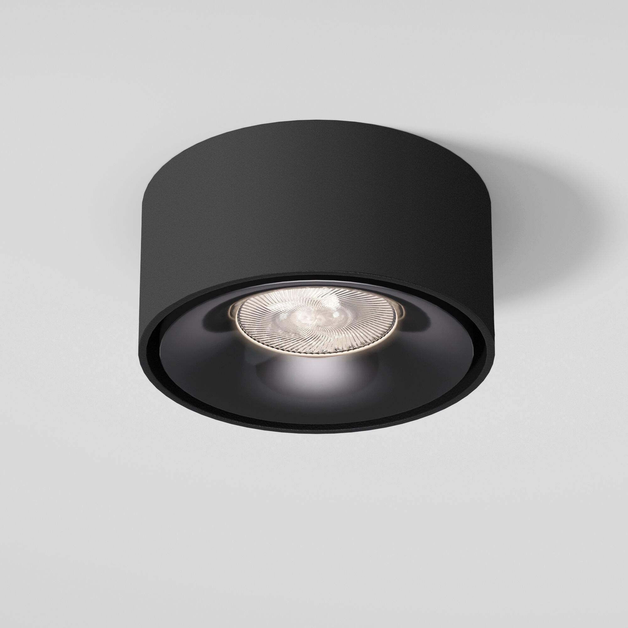 Светильник встраиваемый светодиодный Glam черный 25095/LED