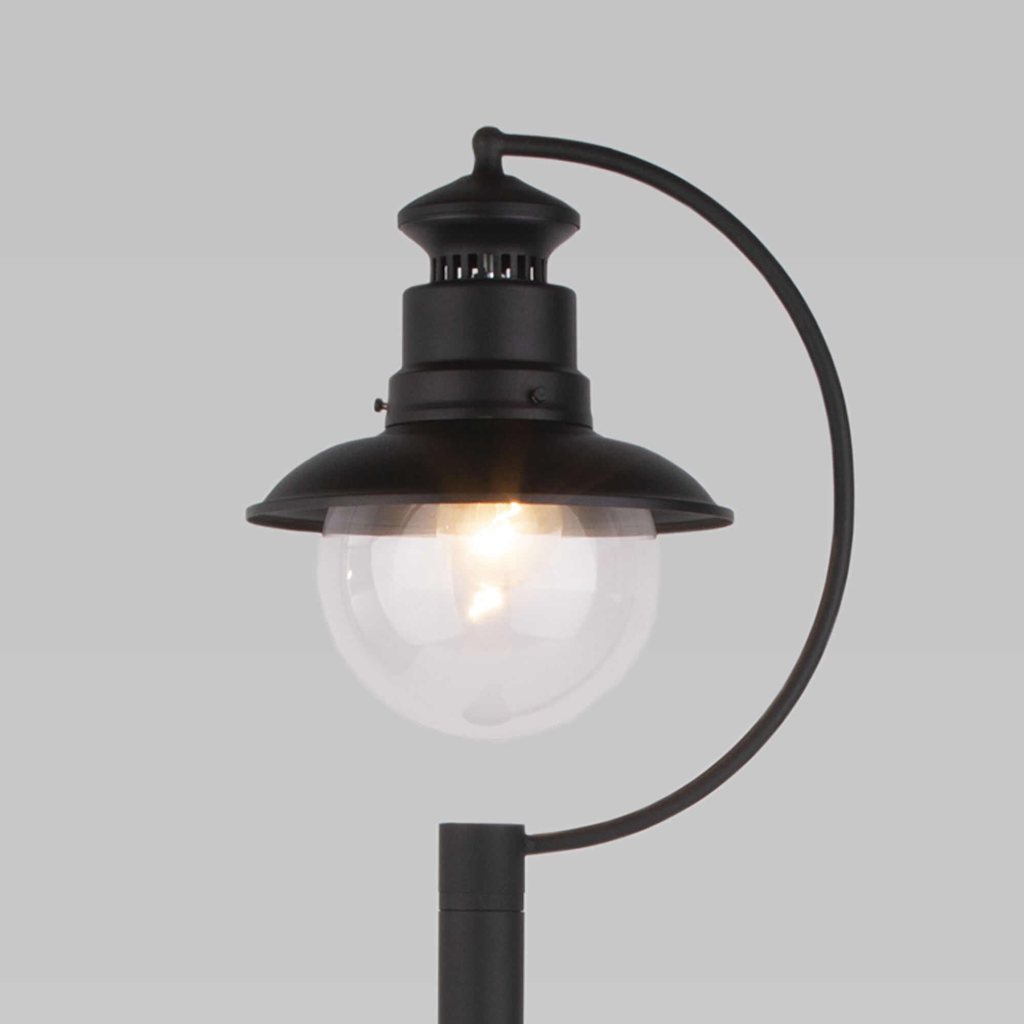 Talli F черный уличный светильник на столбе IP44 GL 3002F