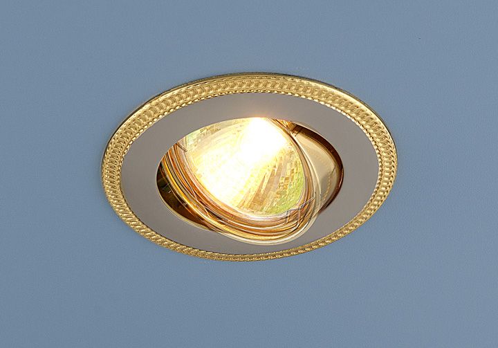 Точечный светильник 870 MR16 PS/GD перл. серебро/золото