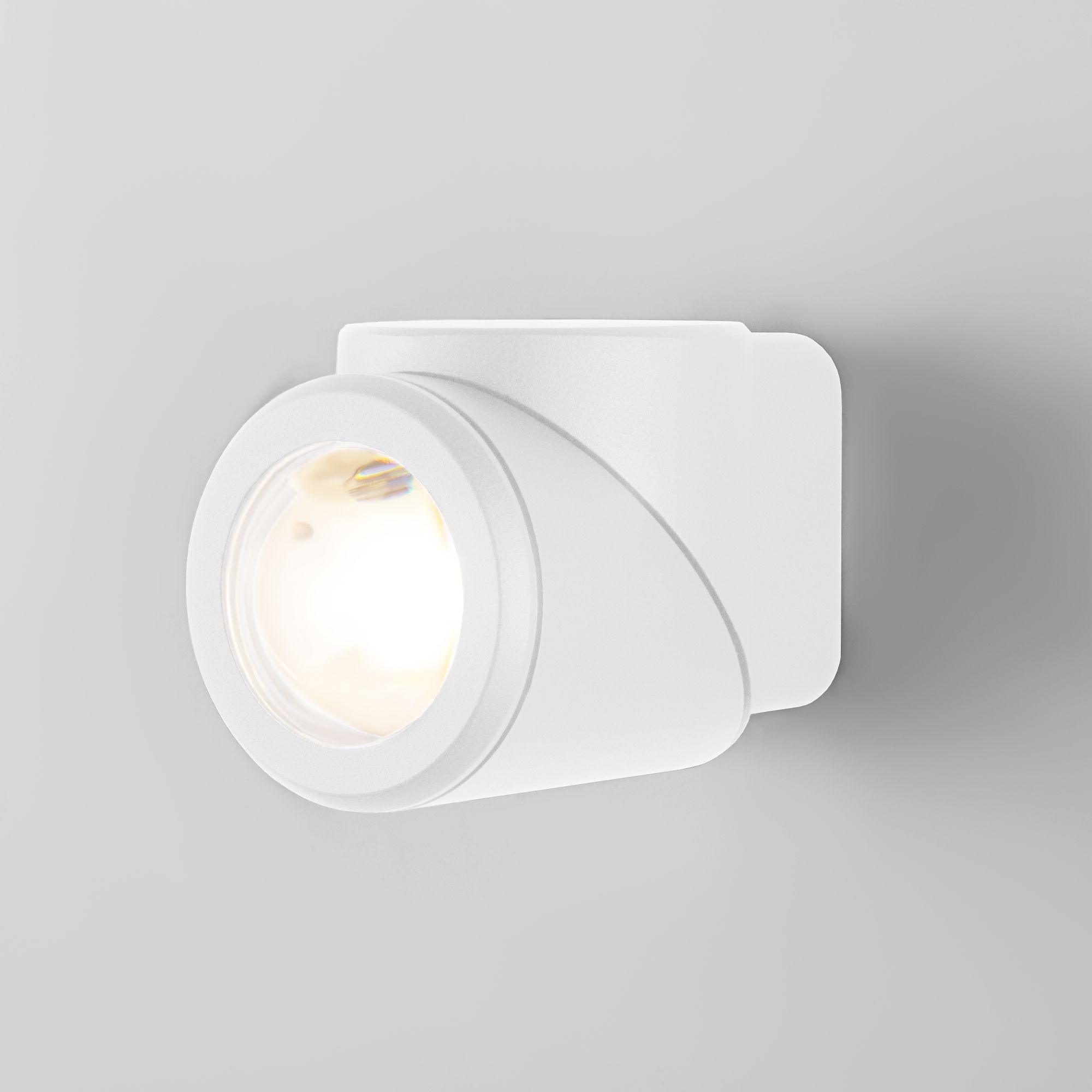 Уличный настенный светодиодный светильник GIRA U LED IP54 35127/U белый