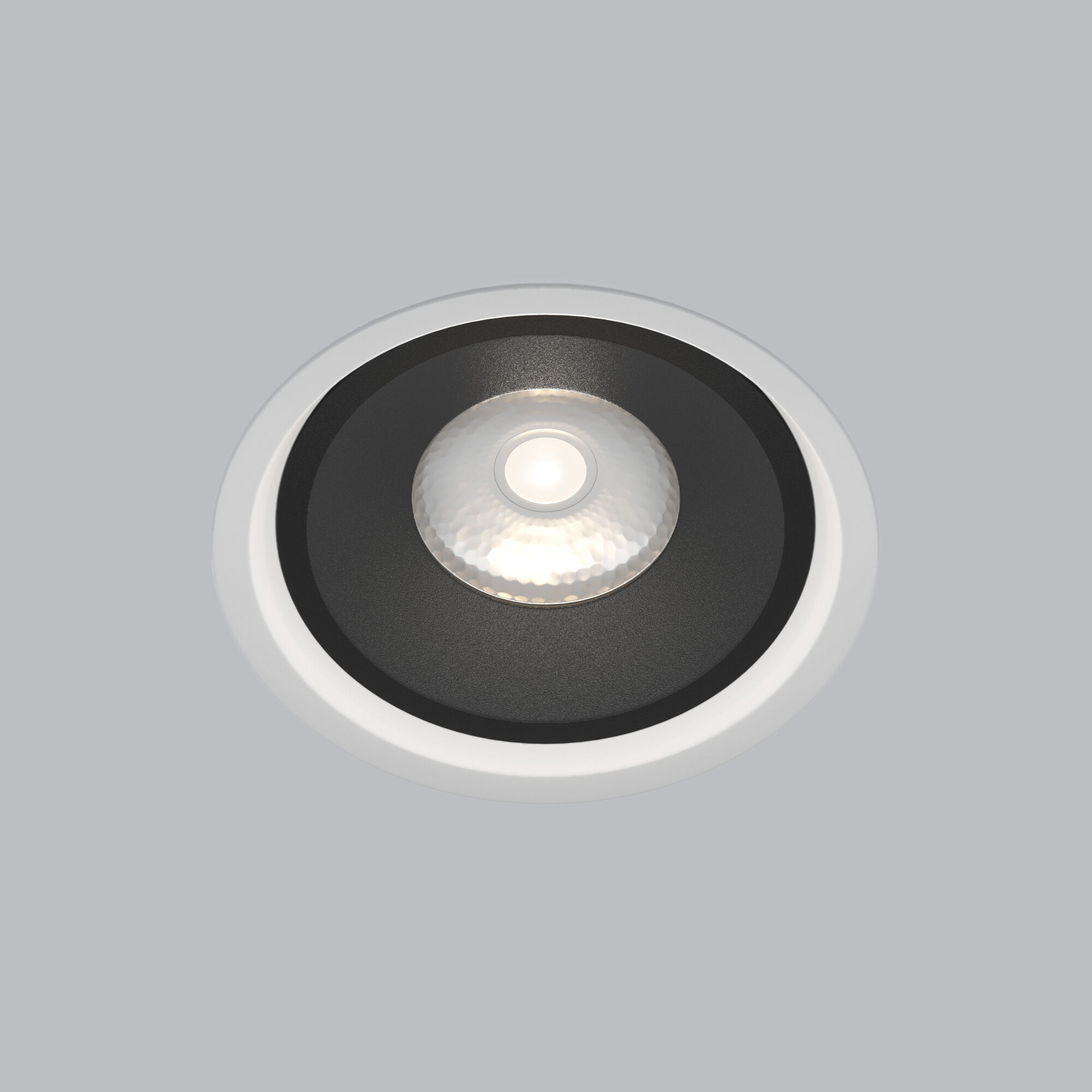 Встраиваемый светодиодный светильник 6W 4200K белый/чёрный 25083/LED