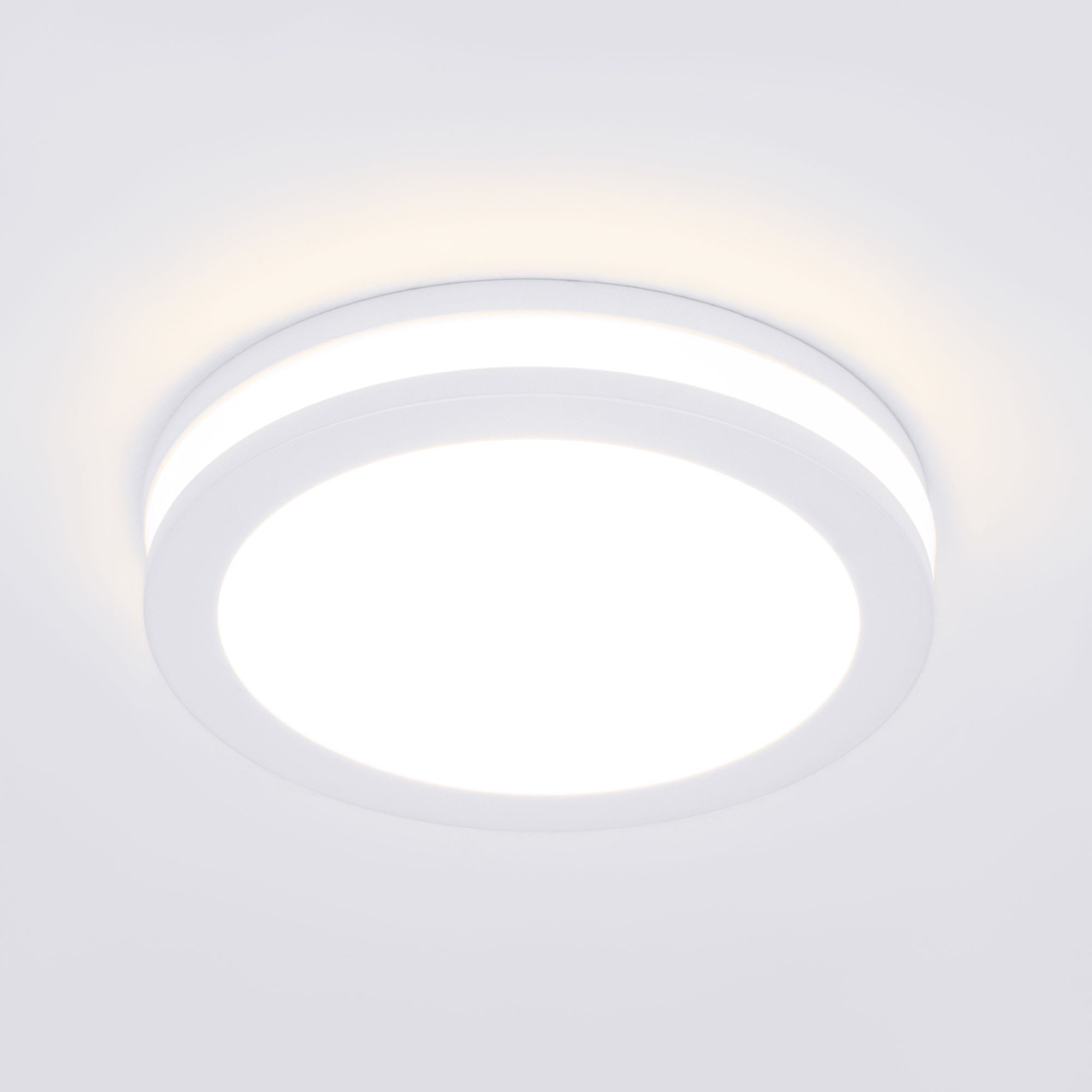 Встраиваемый светодиодный светильник Aster 5W 3300K белый DSKR80 5W 3300K