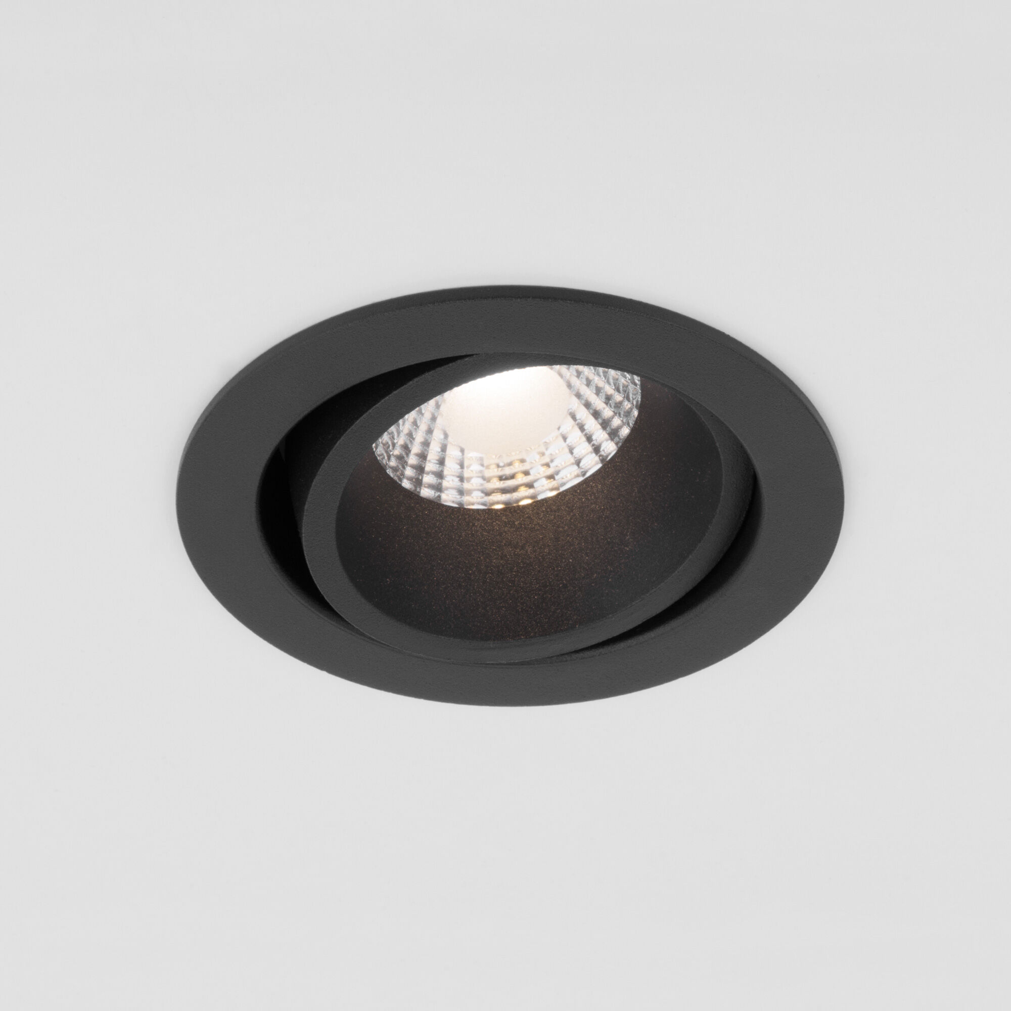 Встраиваемый светодиодный светильник Nulla 7W 3000K черный 15267/LED