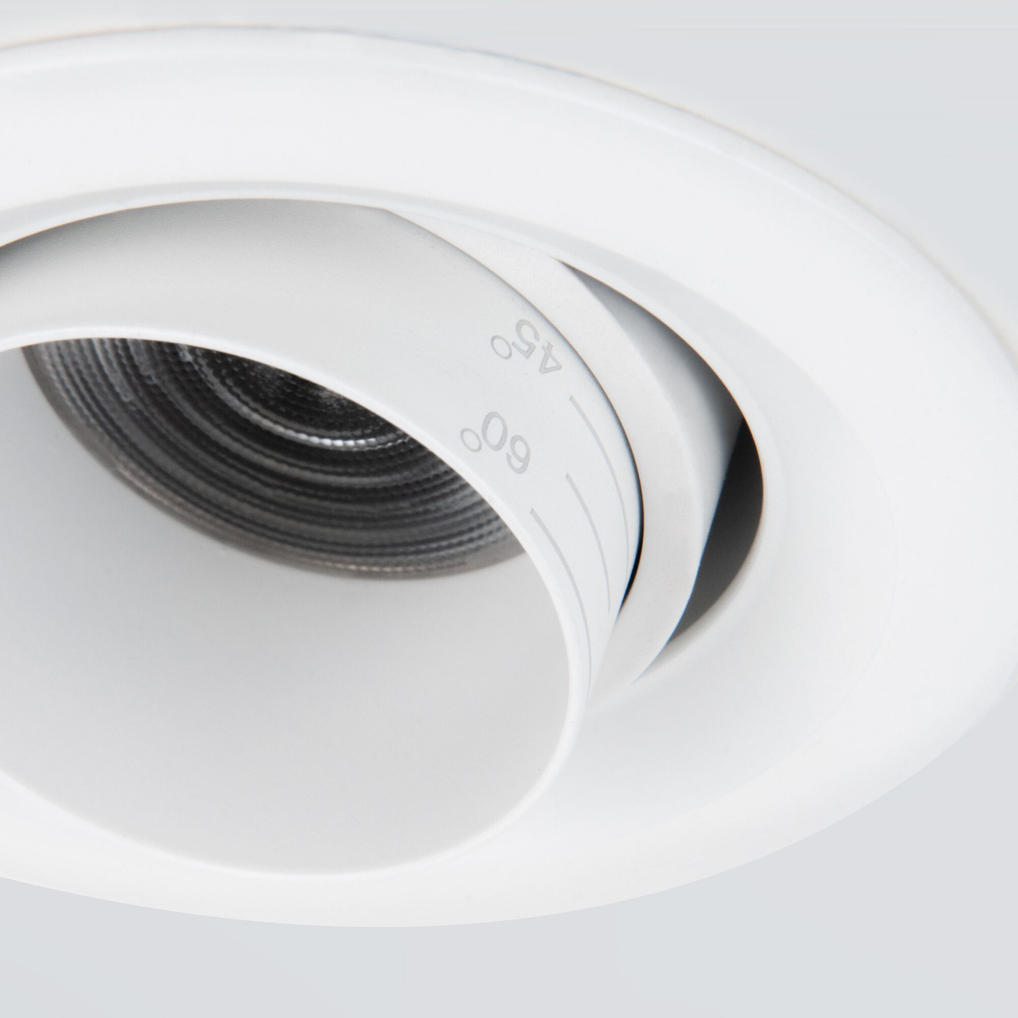Встраиваемый светодиодный светильник с регулировкой угла освещения Zoom 10W 4200K белый 9919 LED