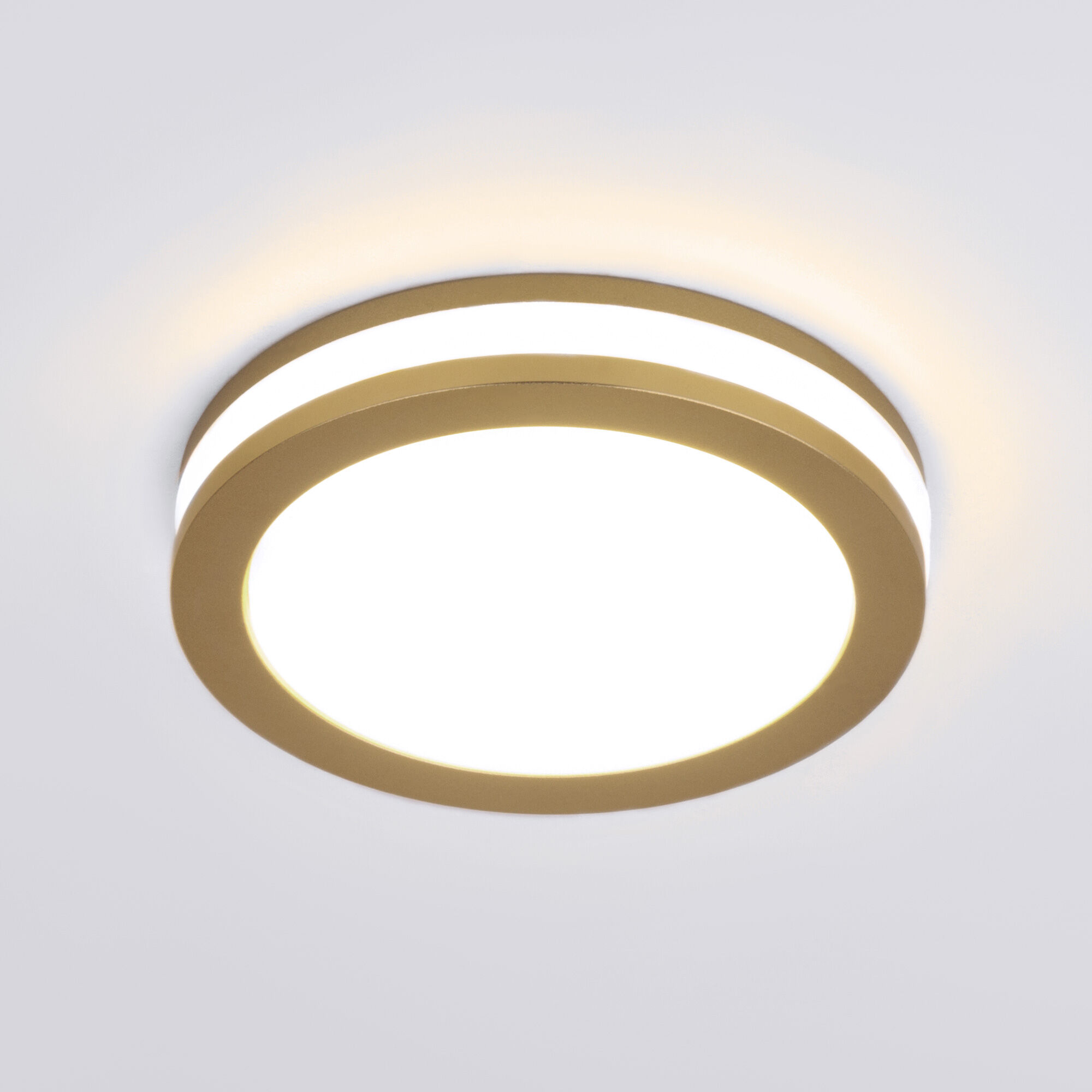 Встраиваемый светодиодный светильник золото матовый DSKR80 5W 4200K